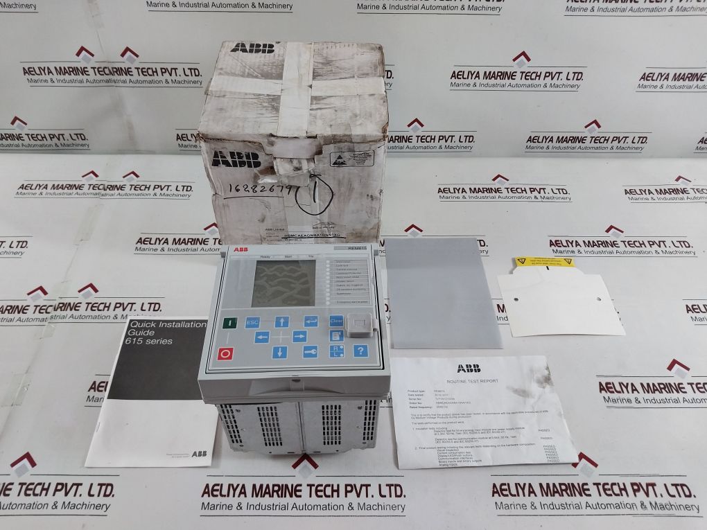 Abb Rem615 Motor Protection And Control Relay Rem615E_G 50/60 Hz