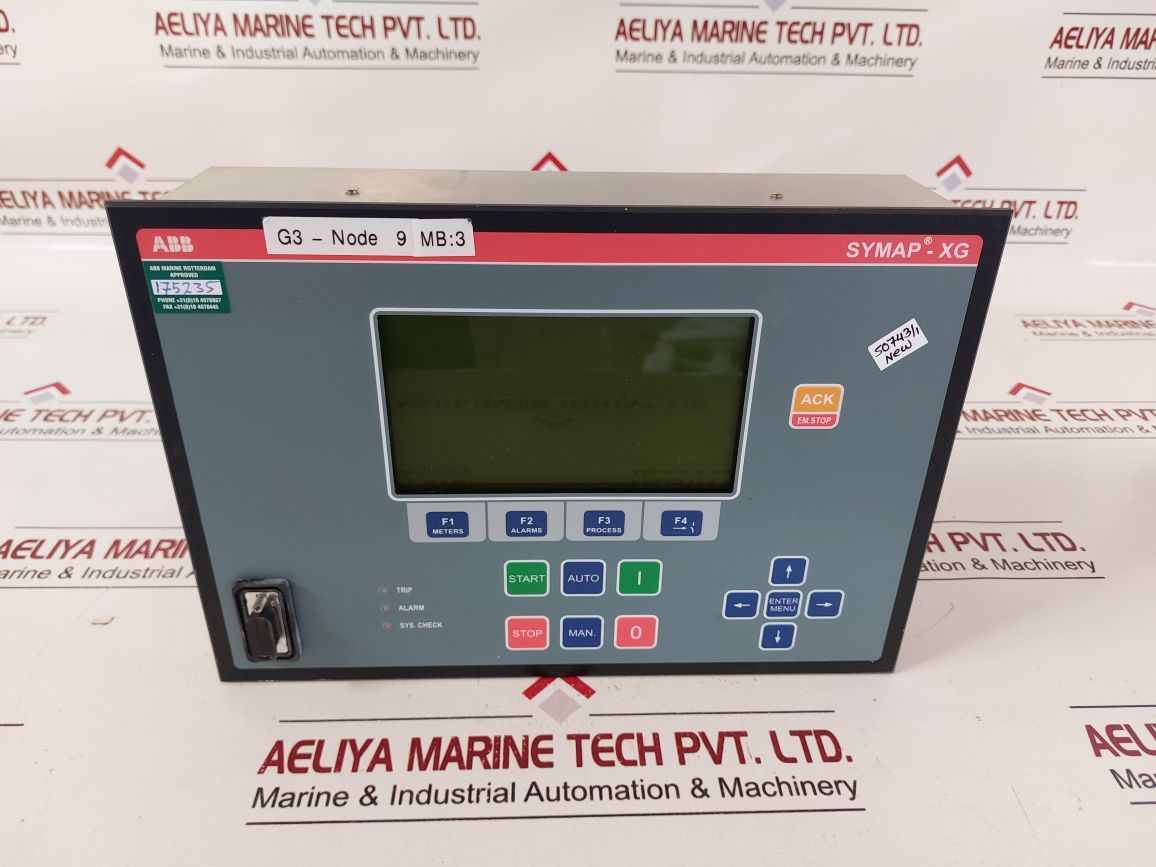 Abb Symap-xg Hmi Control Panel 24/5A/R100Vb2/Gc1/Gv0/Ru0/C2/2/0