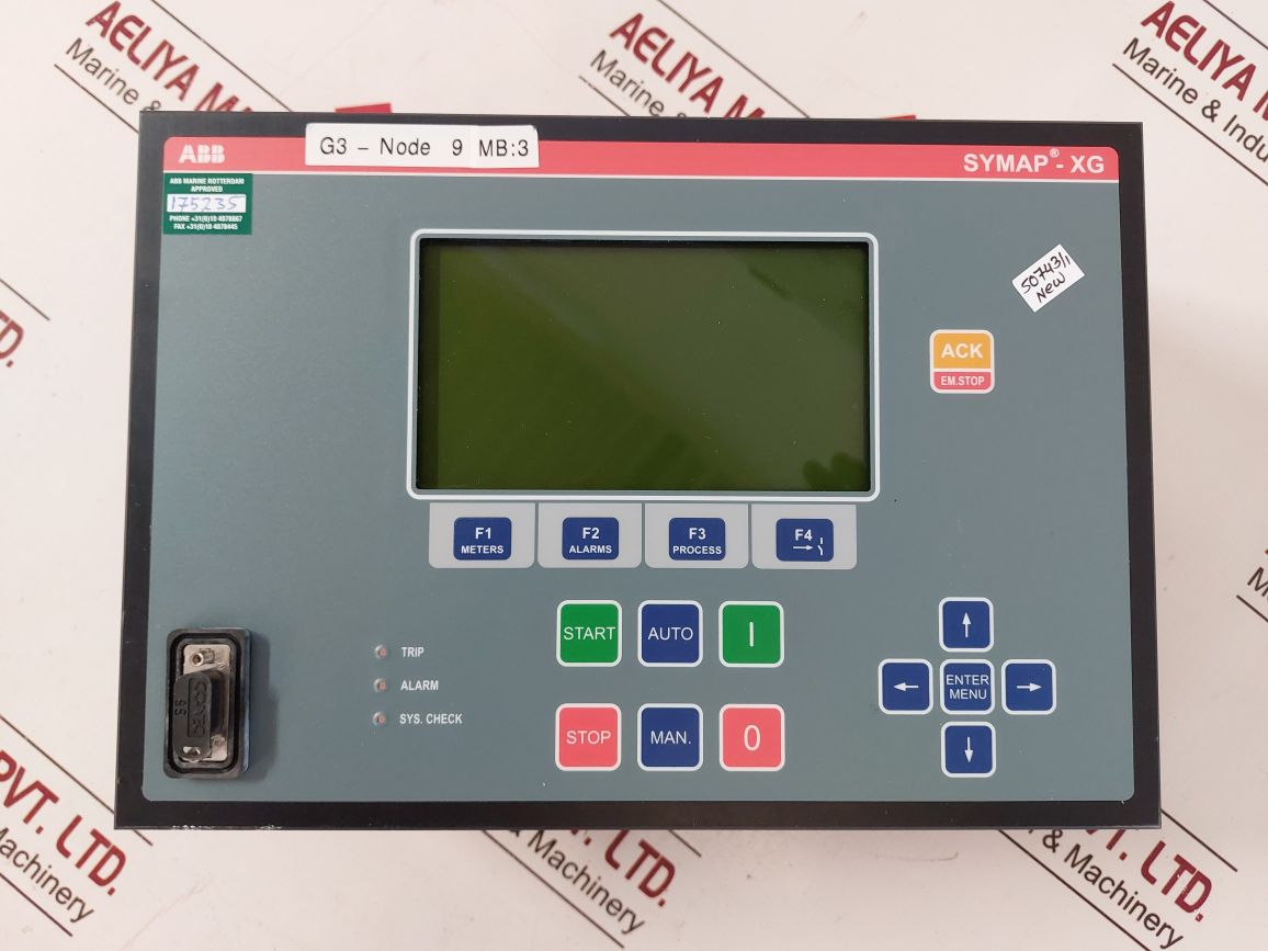 Abb Symap-xg Hmi Control Panel 24/5A/R100Vb2/Gc1/Gv0/Ru0/C2/2/0