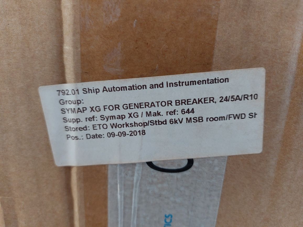 Abb Symap-xg Hmi Control Panel