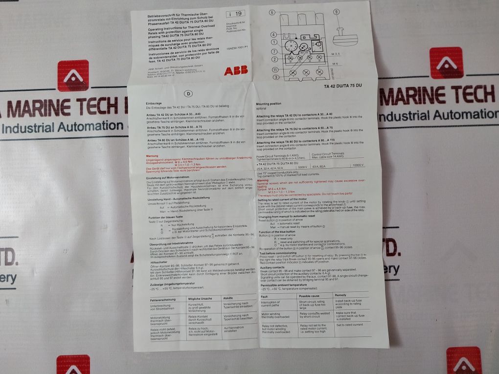 Abb Ta42Du-32