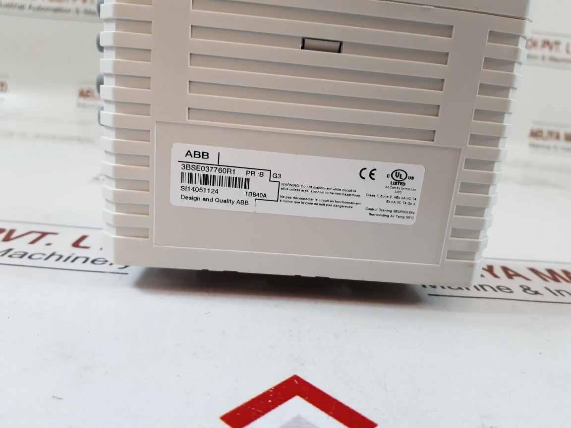 Abb Tb840A Modulebus Cluster Modem 3Bse037760R1 Pr: B
