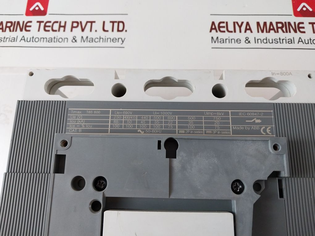 Abb Tmax T6S 800 Circuit Breaker