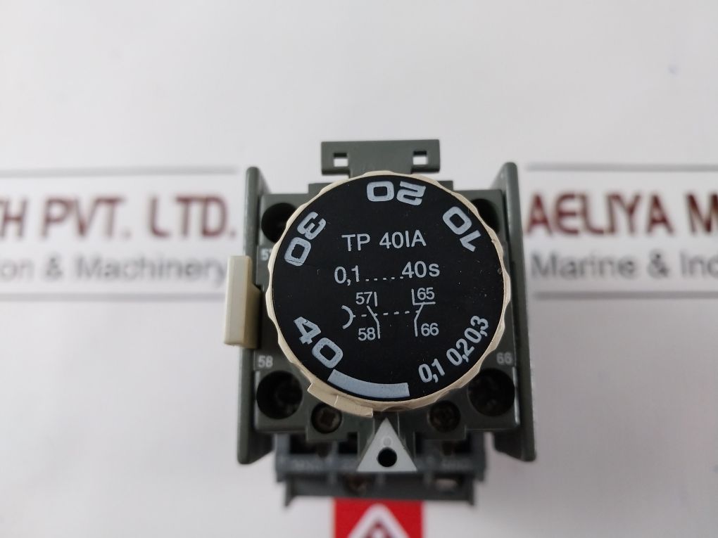 Abb Tp 40Ia Timer Module N31E Contactor Relay