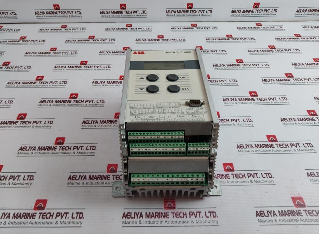 Abb Unitrol 1000 3Bhe014557R0003 Voltage Regulator