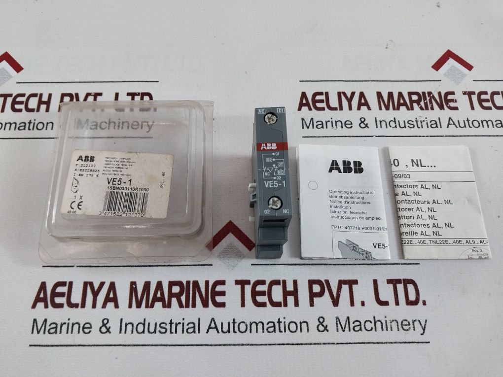 Abb Ve5-1 Mechanical Interlock 1Sbn030110R1000