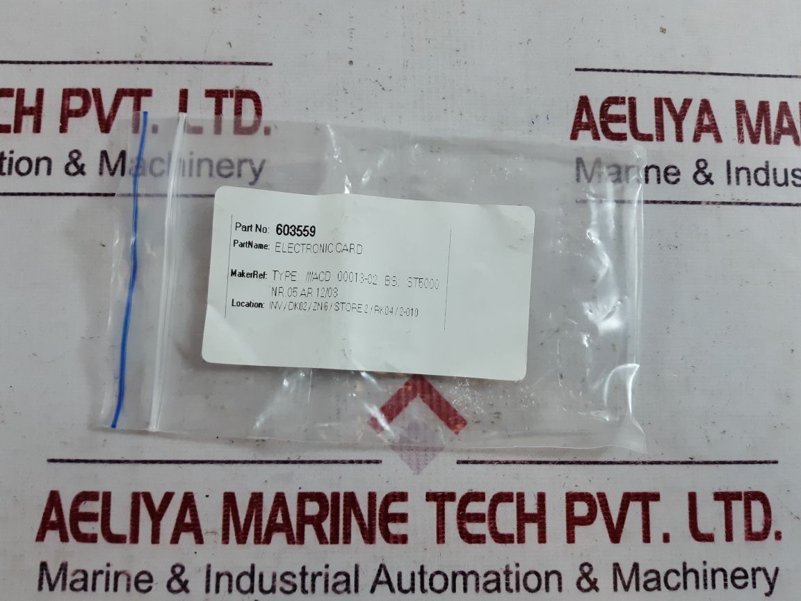 00013-02 Bs Electronic Card 00013-02 Ls