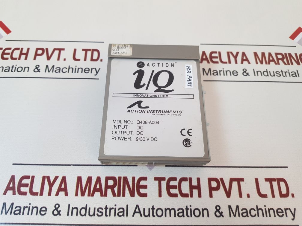 Action Instruments Q408 Dc Input Module Q408-a004, Power: 9/30 V Dc