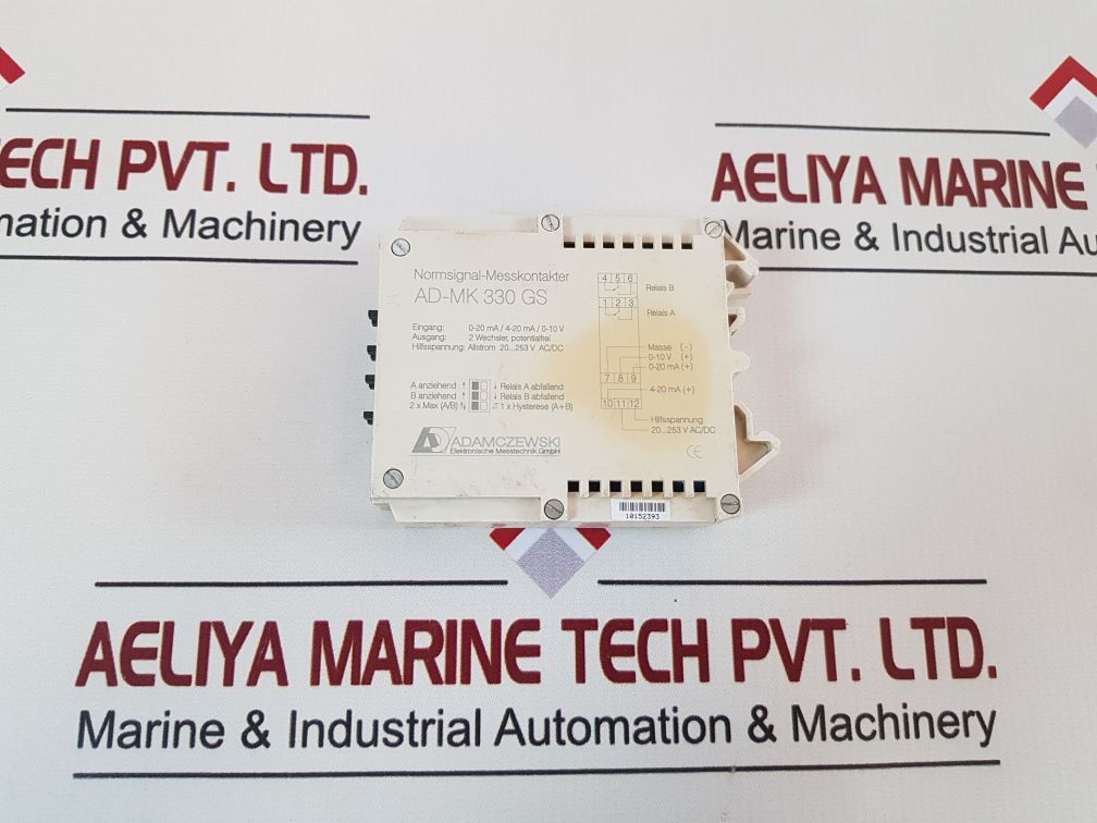 Adamczewski Ad-mk 330 Gs Standard Signal Measuring Contact