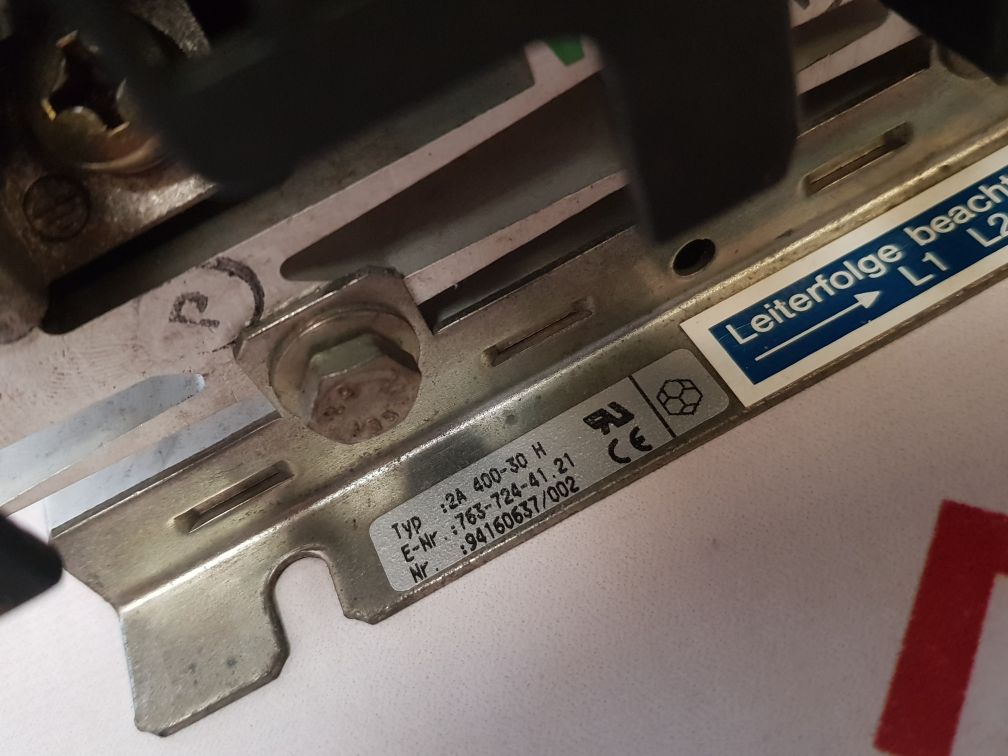 Aeg 2A 400-30 H Thyristor Power Controller
