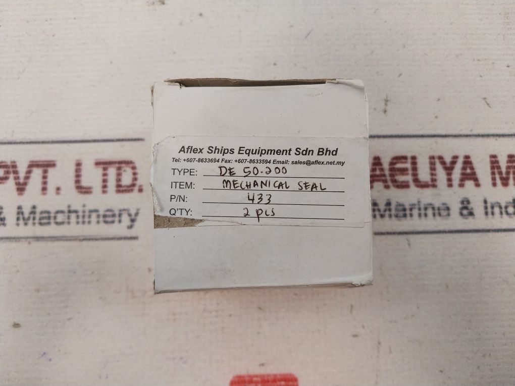 Aflex De50.200 Mechanical Seal