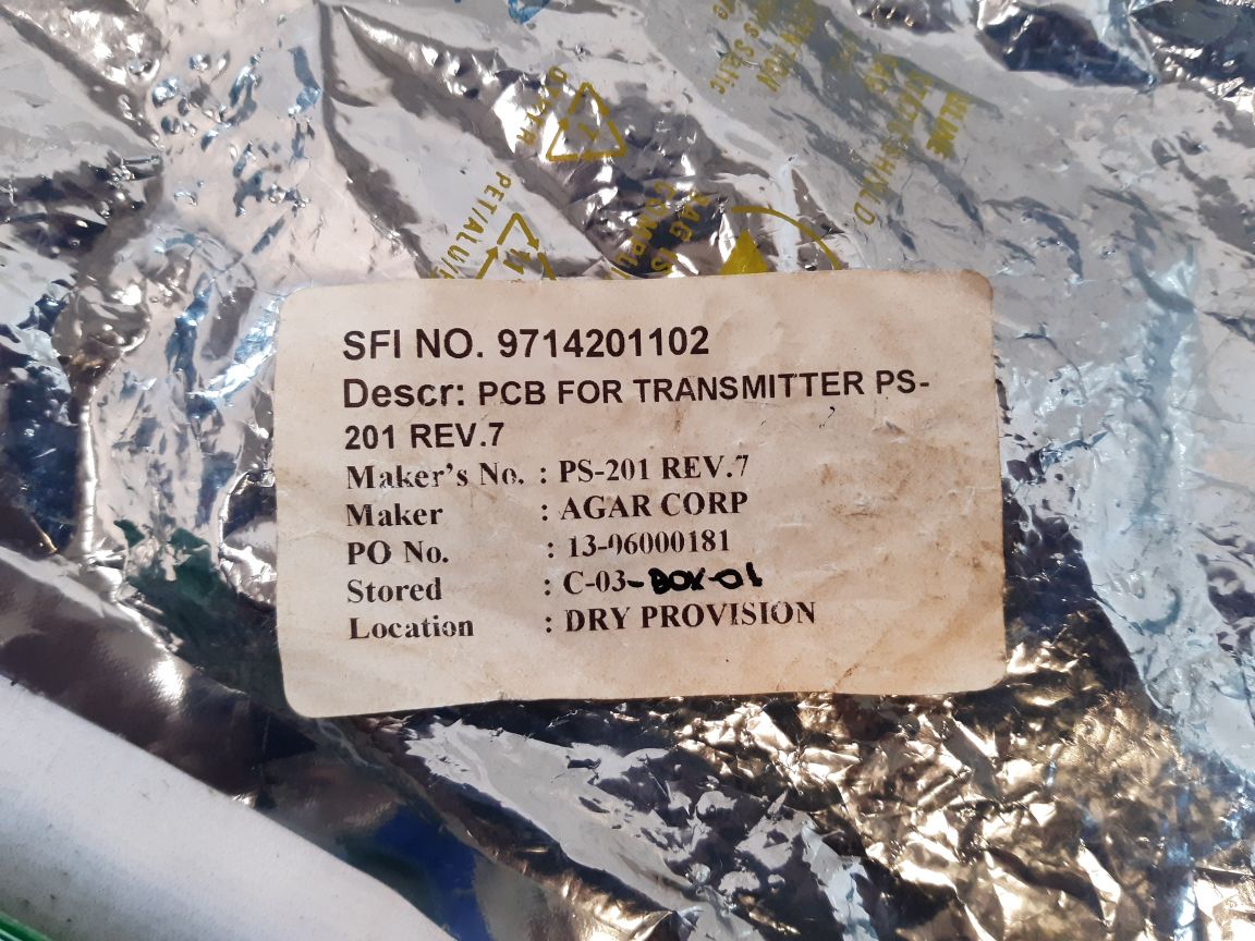 Agar Ps-201 Rev.7 Pcb For Transmitter