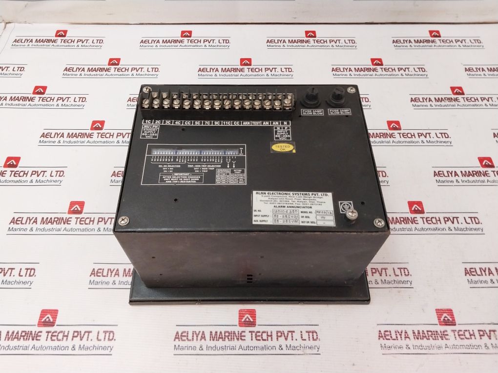 Alan Electronic Mp-02/12 Alarm Annunciator 88-285Vdc