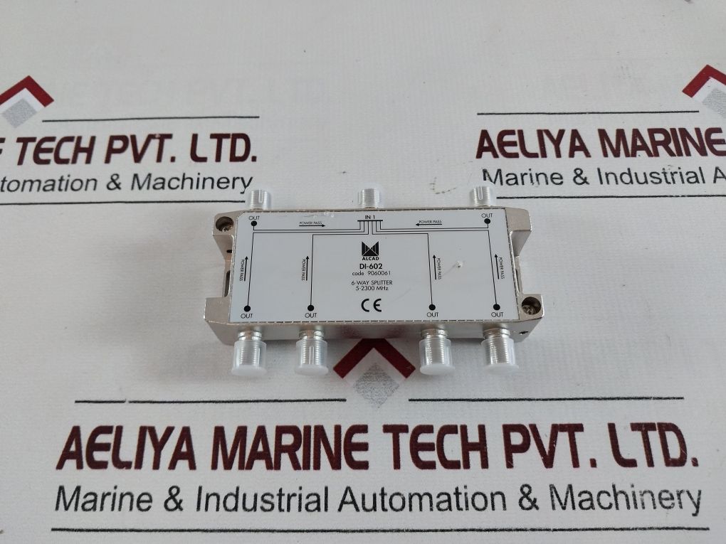 Lot Of 2X Alcad Di-602 6-way Splitter