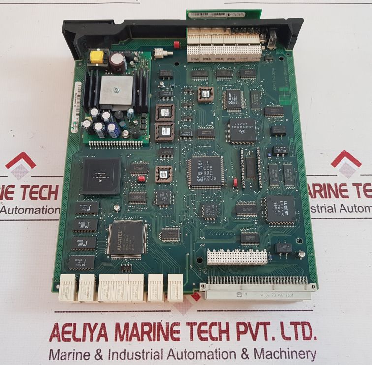 Alcatel cpu 5 3ba23071 pcb card with io2 3ba 23050 set