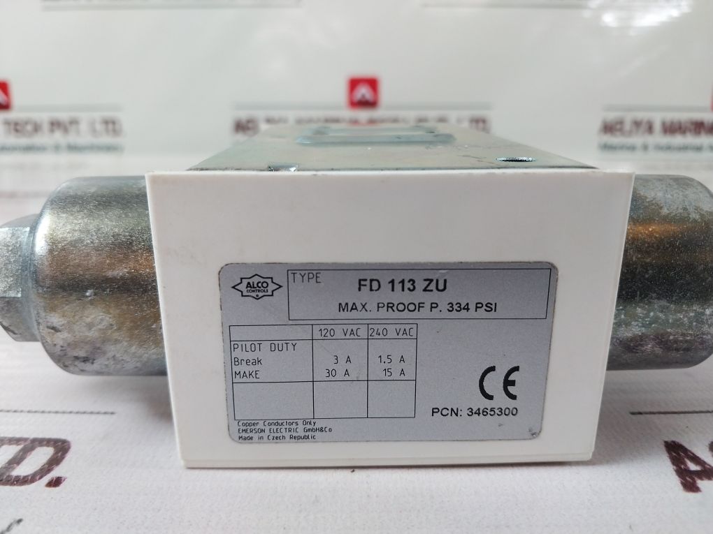 Alco Controls Fd 113 Zu Pressure Control