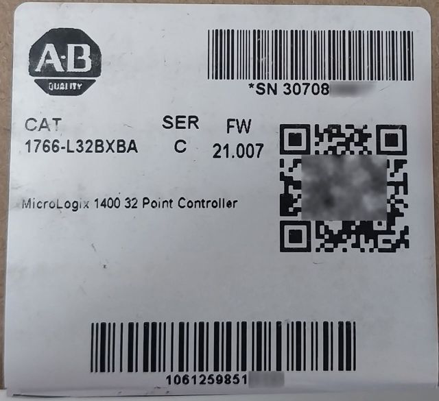 Allen-bradley 1766-l32Bxba