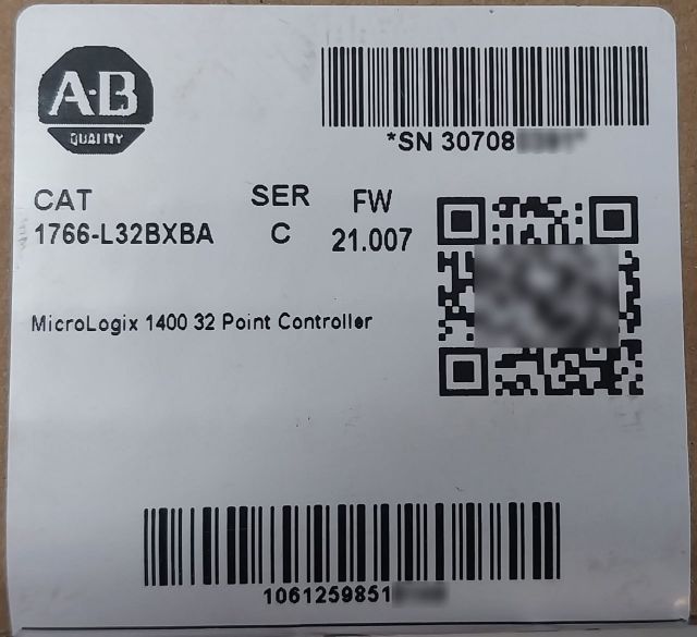 Allen-bradley 1766-l32Bxba