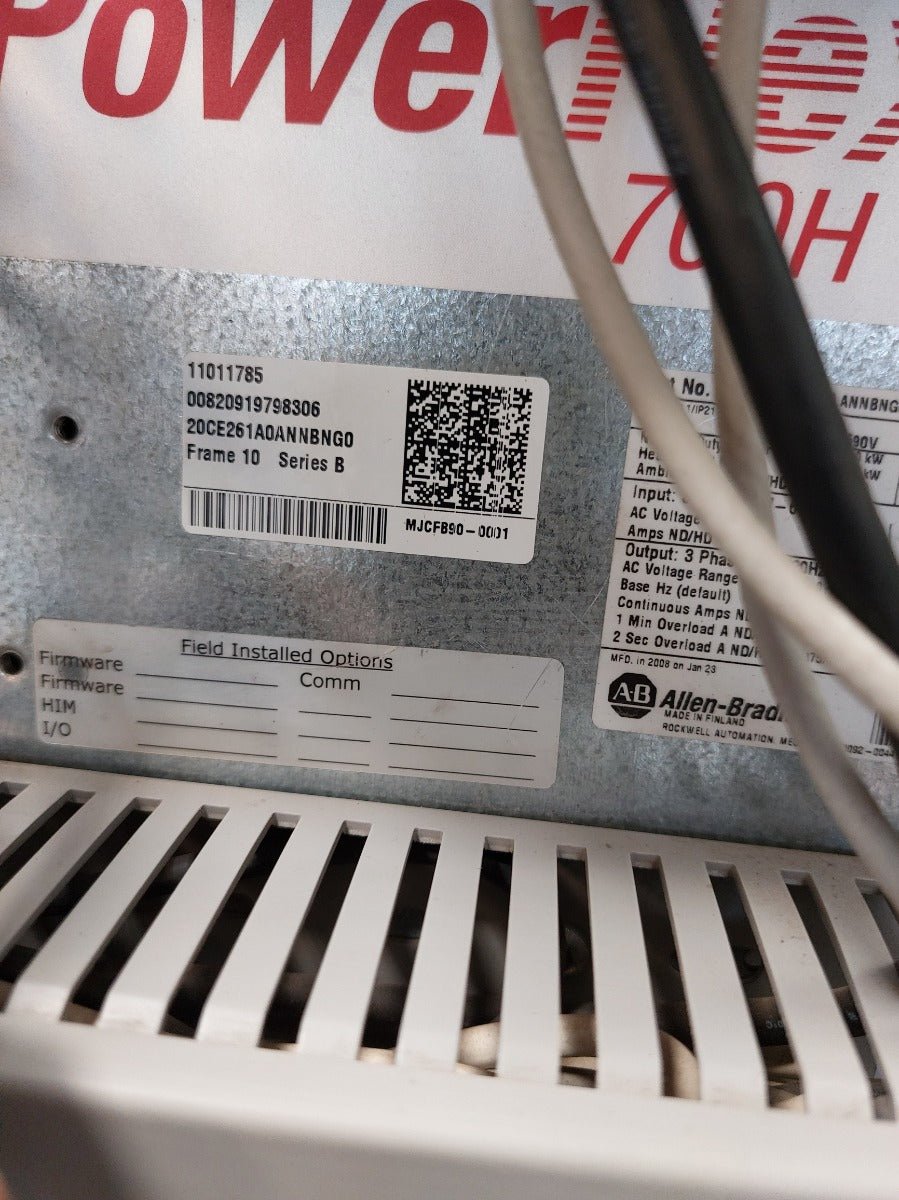 Allen-bradley 20Ce261A0Annbng0 Frequency Drive
