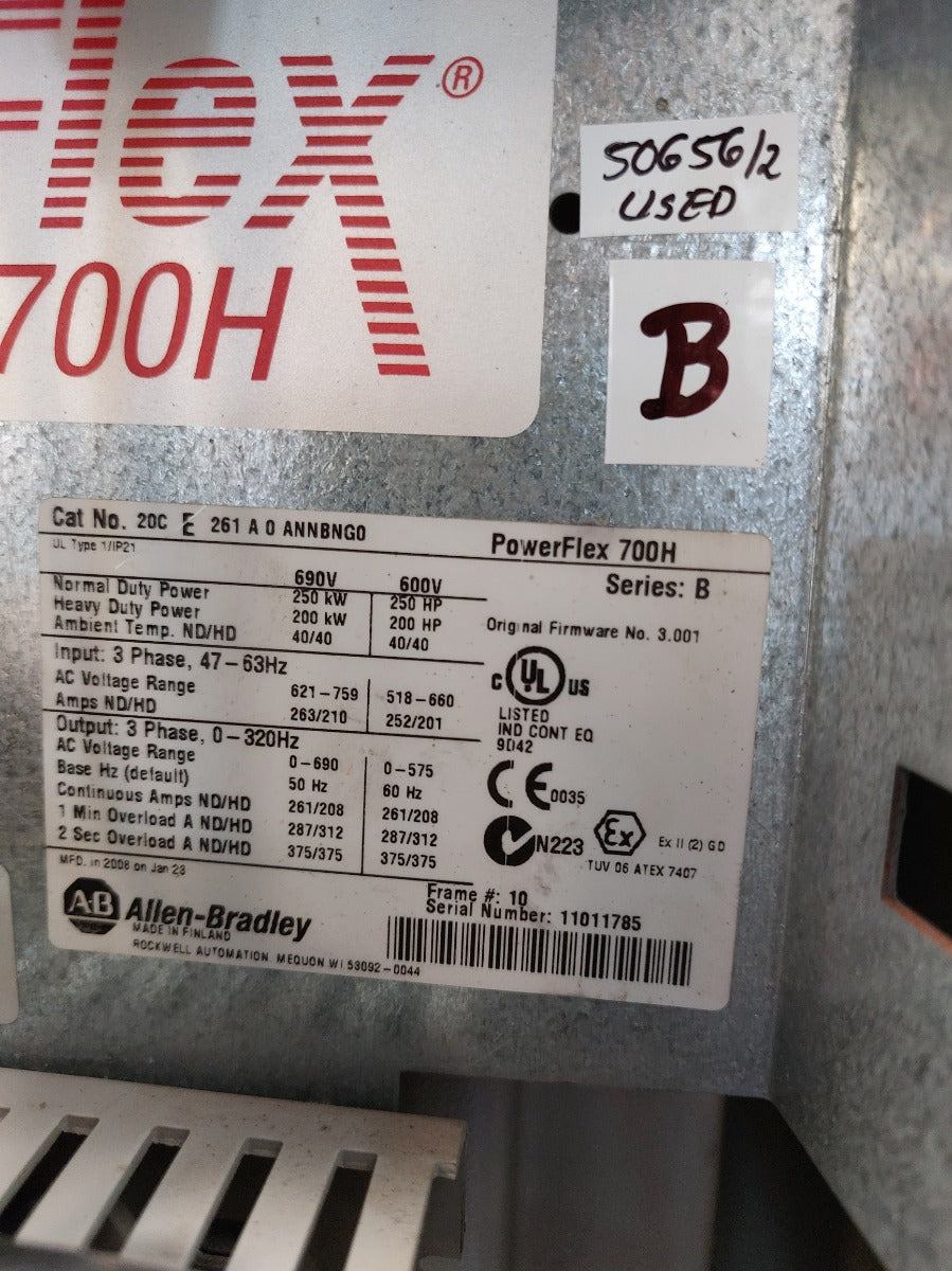Allen-bradley 20Ce261A0Annbng0 Frequency Drive