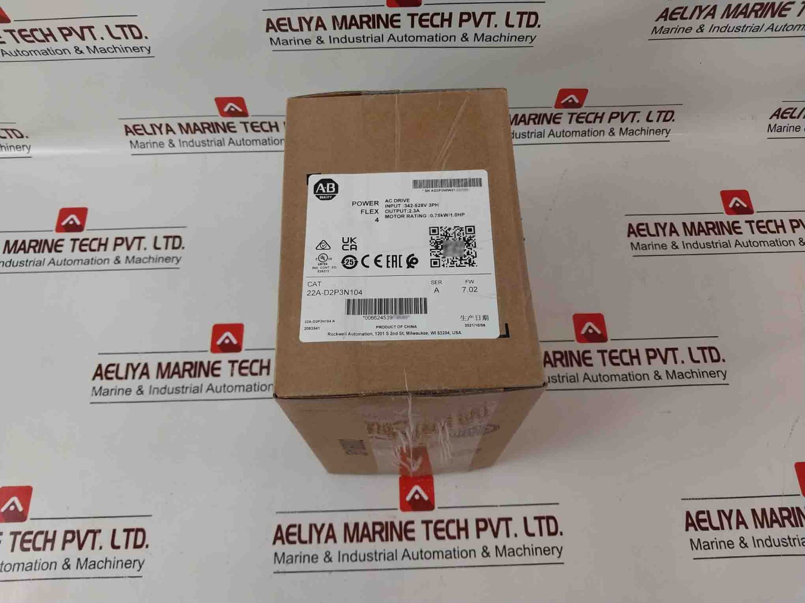 Allen-bradley 22A-d2P3N104 Ac Drive Ser.A Sealed Pack