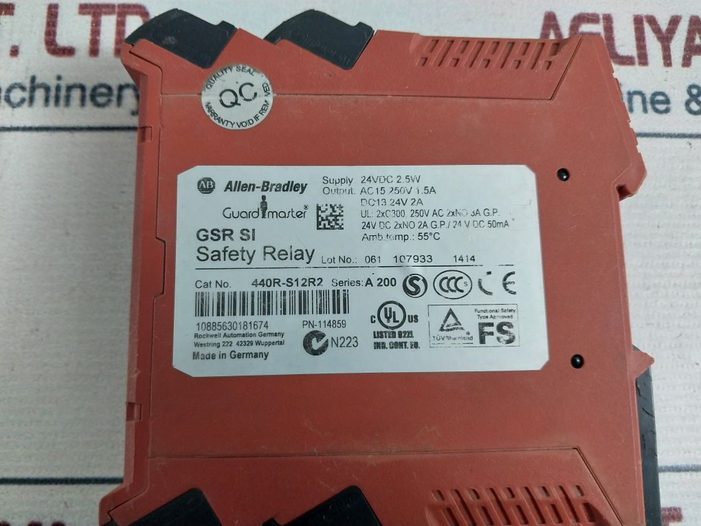 Allen-bradley 440R-s12R2 Safety Relay