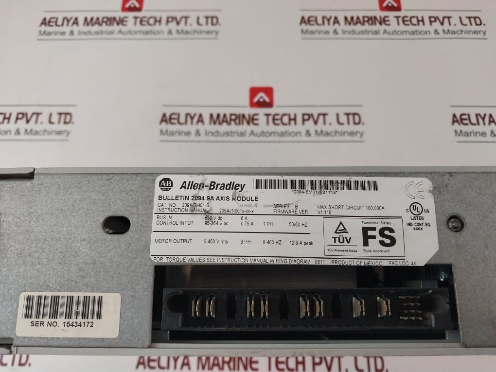 Allen-bradley 2094-bm01-s Servo Drive/Axis Module Series B