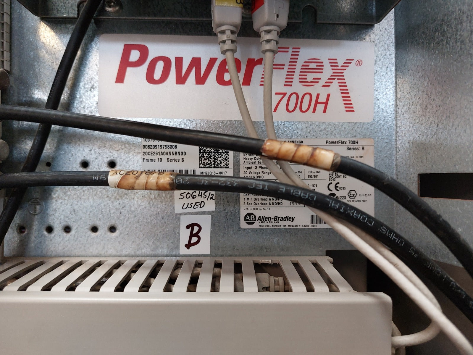 Allen-bradley Powerflex 700H 20Ce261A0Annbng0 Frequency Drive