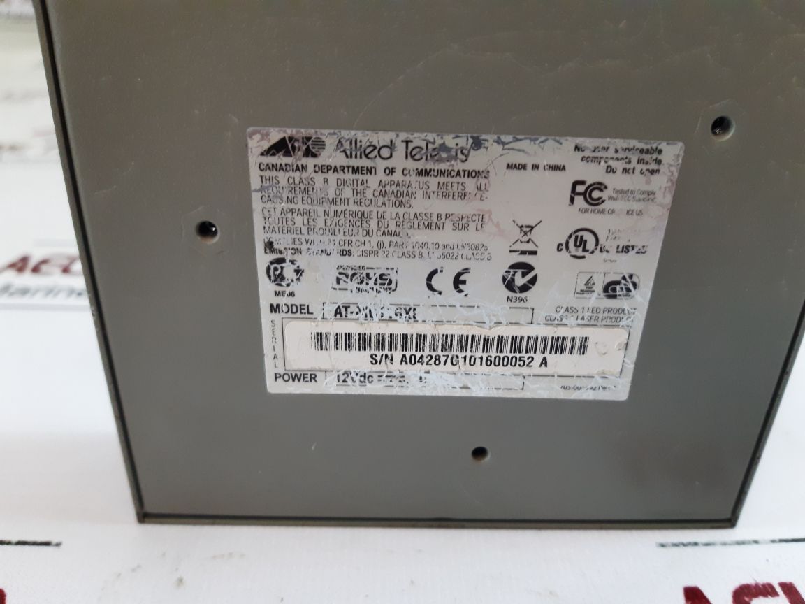 Allied Telesis At-mc116Xl Auto-negotiation Media Converter