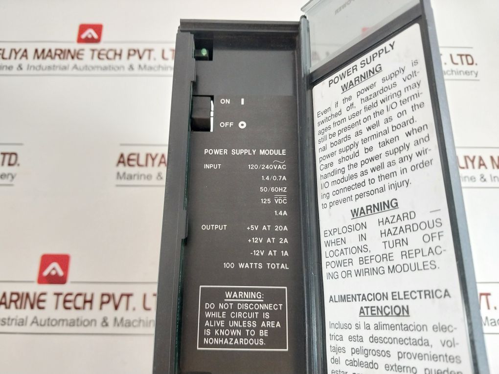 Alstom Ic697Pwr713N Alspa C80-75 Power Supply Module
