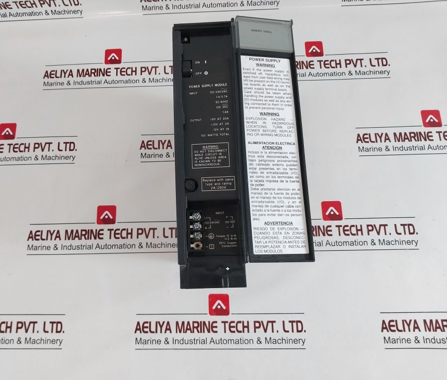 Alstom Ic697Pwr713N Alspa C80-75 Power Supply Module