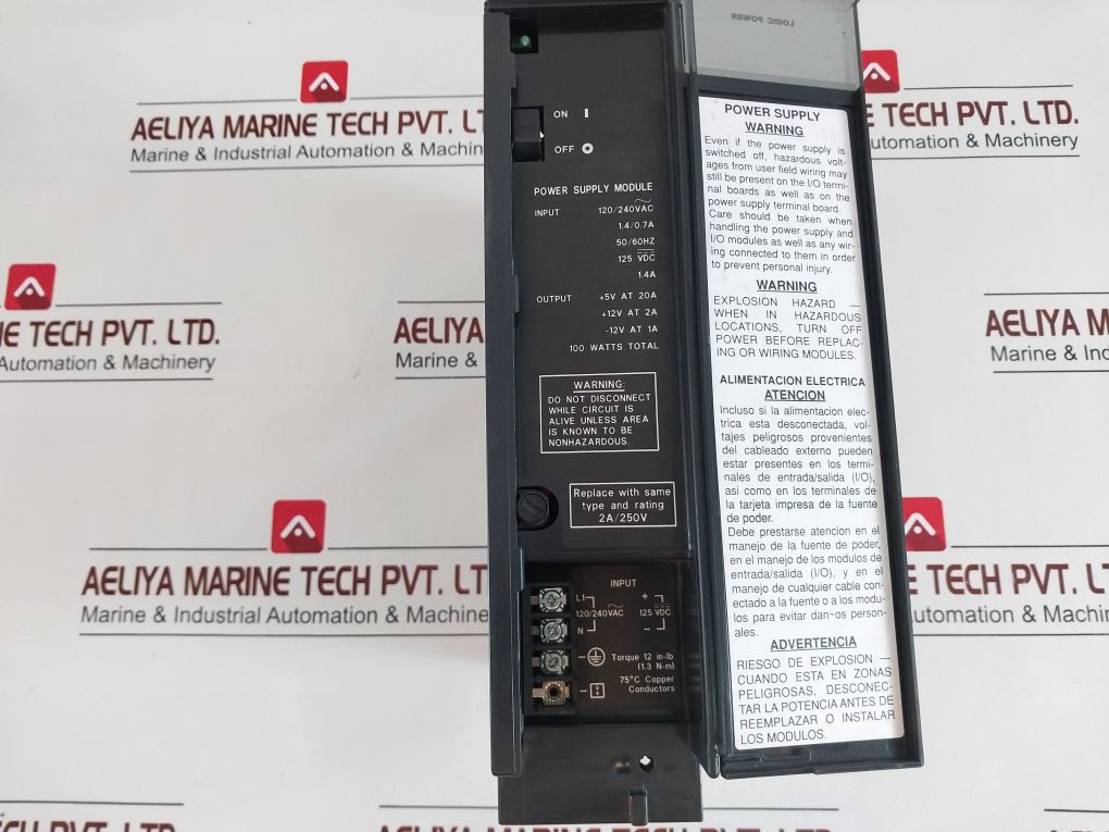 Alstom Ic697Pwr713N Alspa C80-75 Power Supply Module
