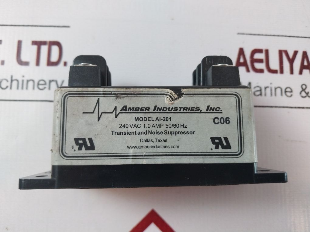 Amber Industries Ai-201 Transient And Noise Suppressor 240Vac 1.0Amp 50/60Hz