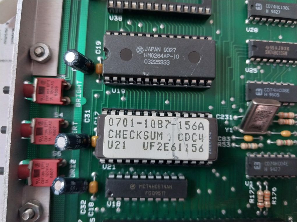 American Dynamics Ac203 0F Pcb Card Pw3203De