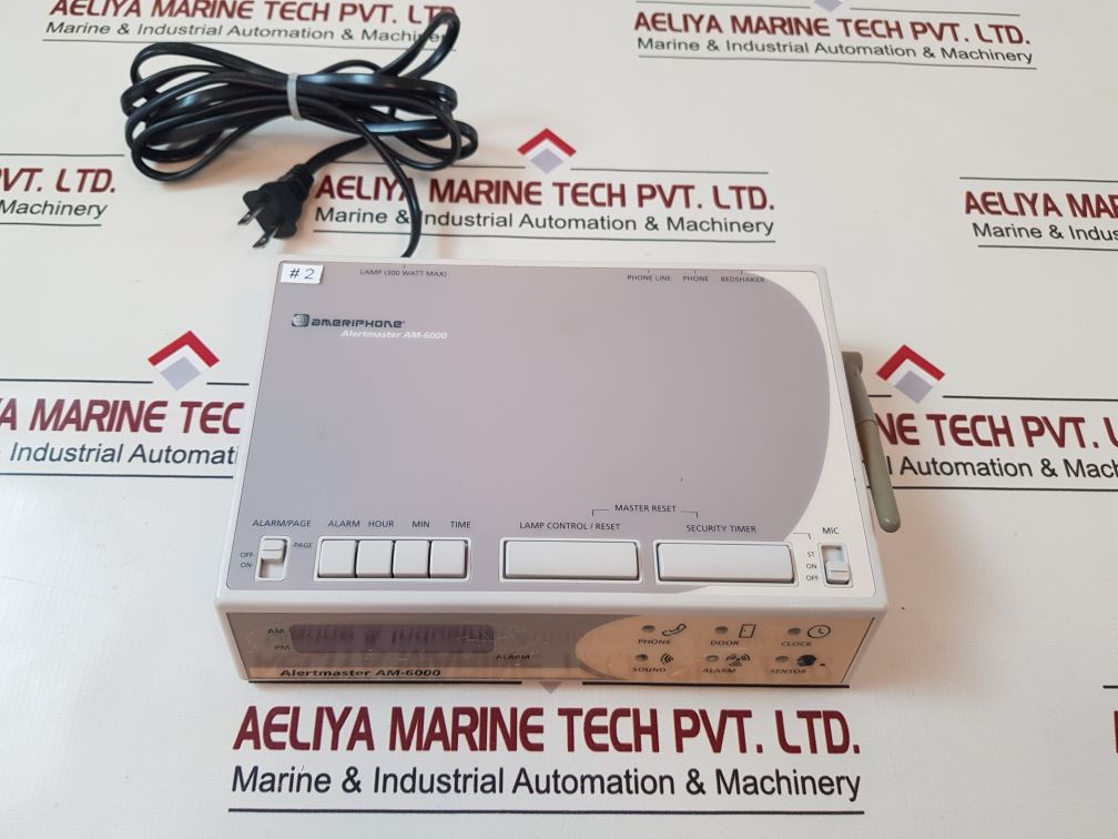 Ameriphone Am-6000 Alertmaster With Bed Shaker,Cellphone,Smoke Alarm Kit