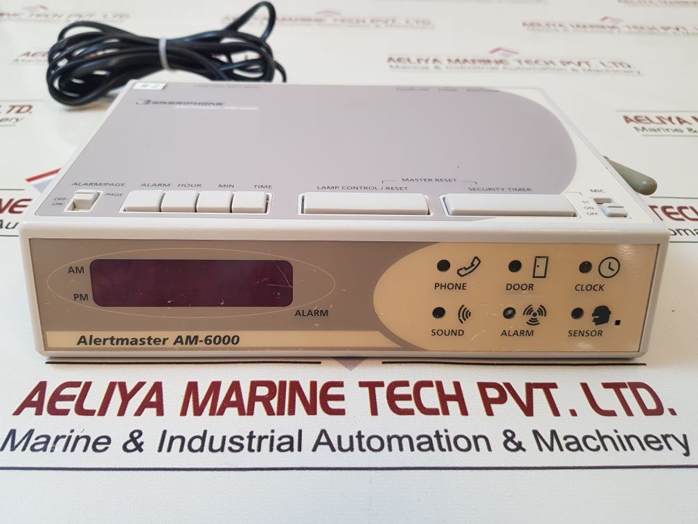 Ameriphone Am-6000 Alertmaster With Bed Shaker,Cellphone,Smoke Alarm Kit