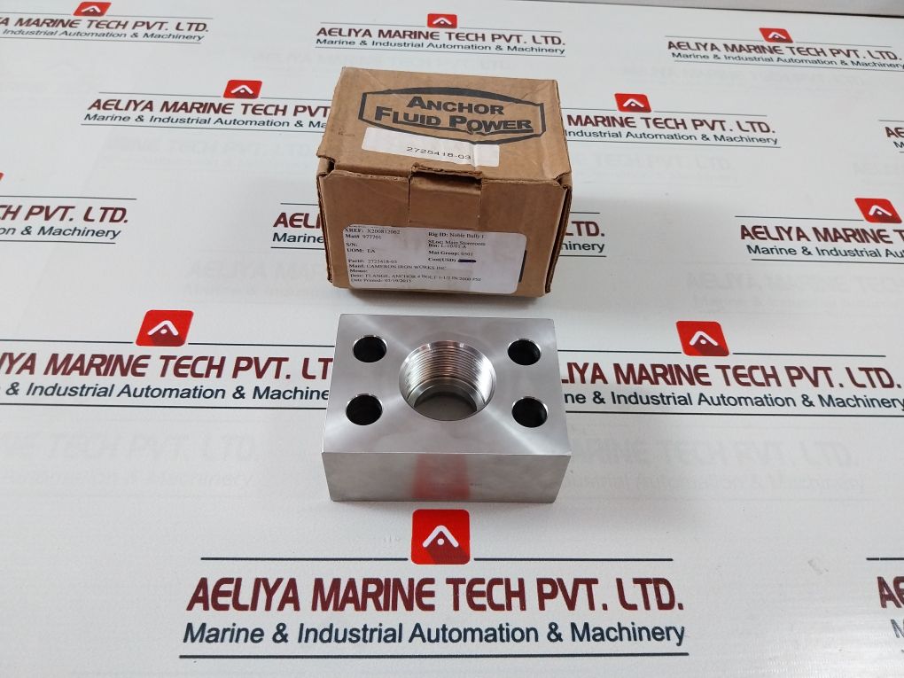 Anchor Fluid Power 2725418-03 Flange Anchor 4 Bolt 1-12 In 2000 Psi