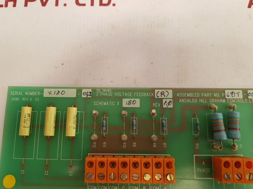 Hill Graham P566 3 Phase Voltage Feedback (R) P691T-019