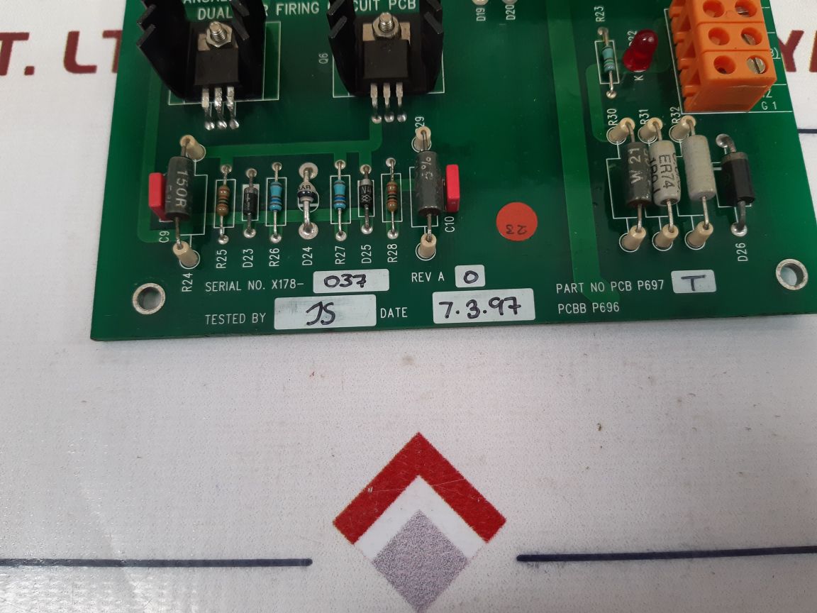 Ansaldo Pcb P697 T Pcb Card