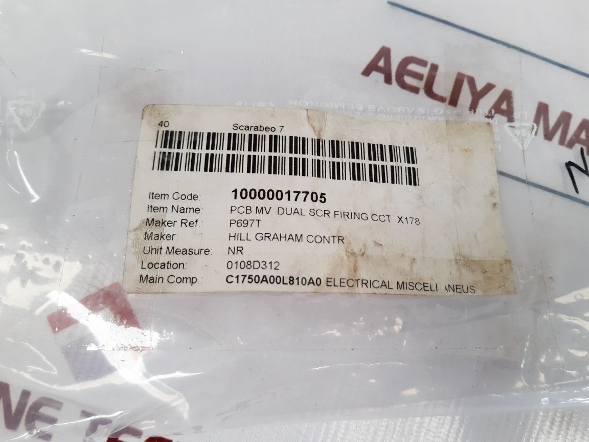 Ansaldo Pcb P697 T Pcb Card