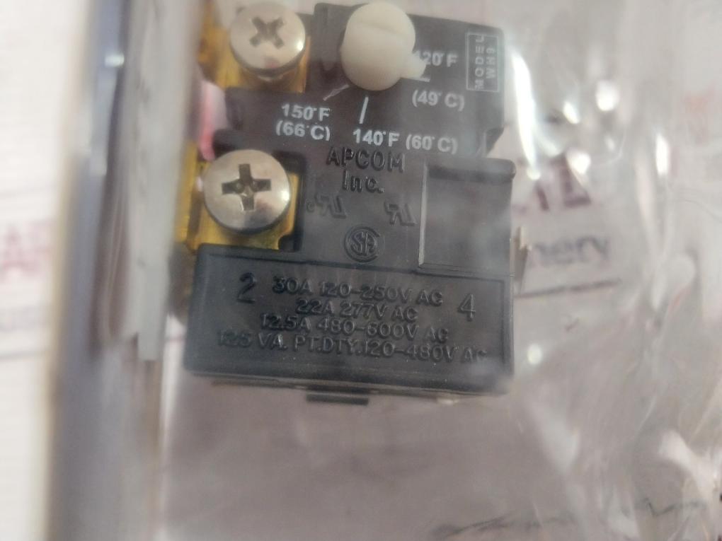 Apcom Wh9 Lower Water Heater Thermostat