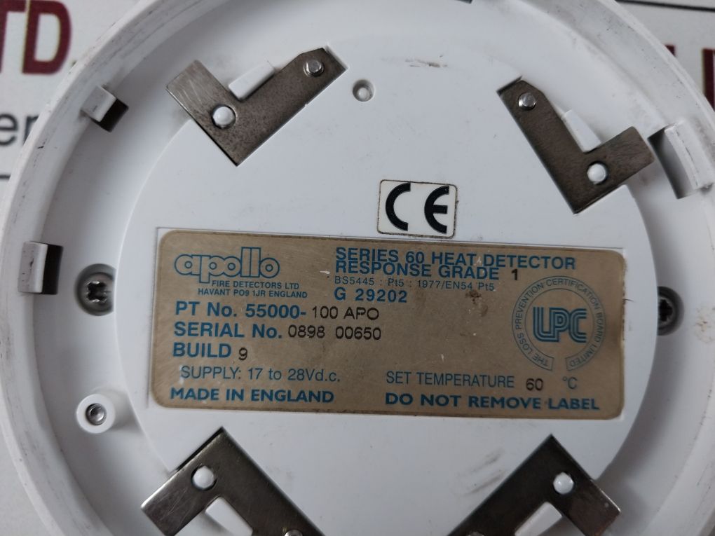 Apollo 55000-100 Apo Series 60 Heat Detector