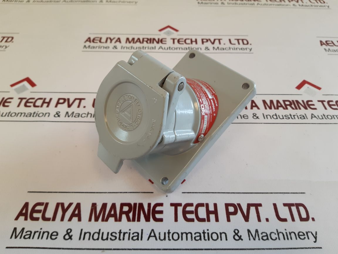Appleton Electric Efsr2023 Receptacle Interlocked With Switch