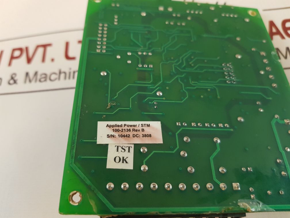 Applied Power Systems 100-2136-a Pcb Card 100-2136 Rev B