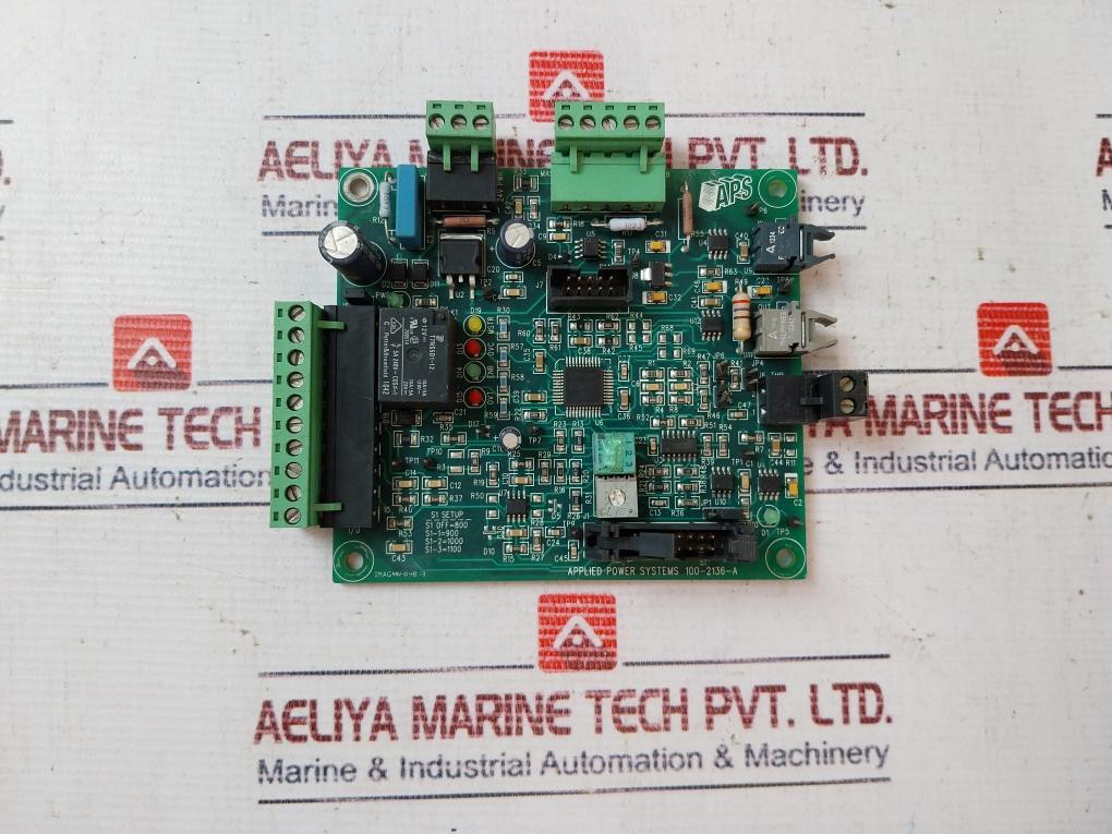 Applied Power Systems 100-2136-a Printed Circuit Board Rev B