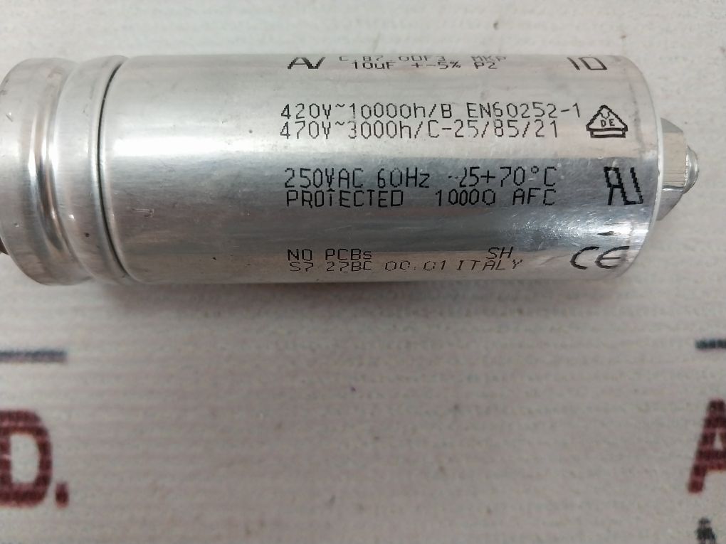 Arcotronics C.87.0Df3 Mkp Capacitor 250Vac 60Hz
