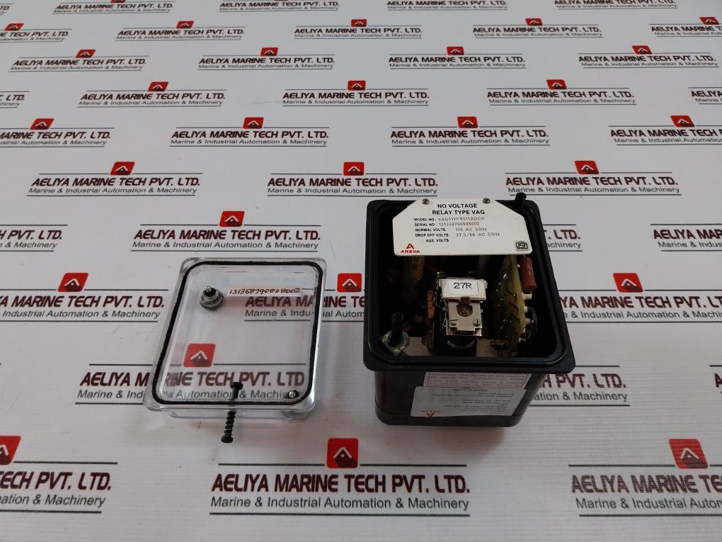 Areva Vag11Yf8011Adch No Voltage Relay 110Vac