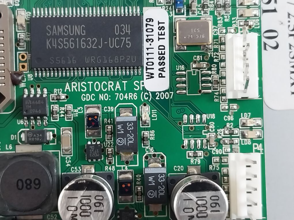 Aristocrat Spc2.5 Communication Board