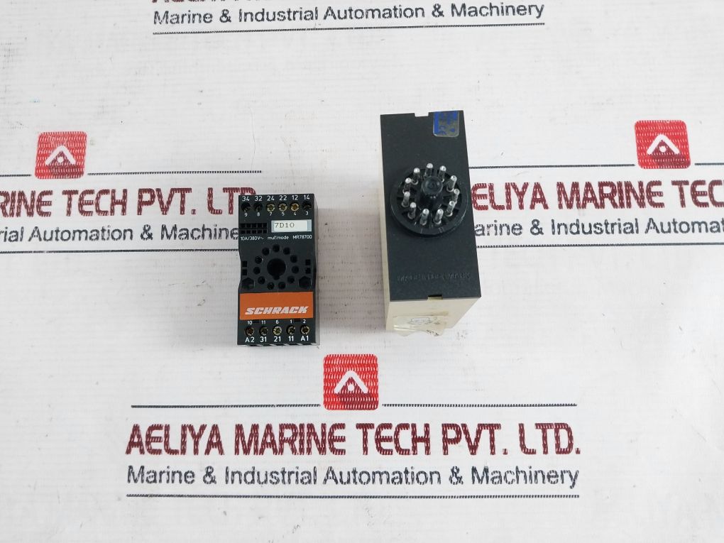 Carlo Gavazzi Sa 205 230 Time Delay Relay With Base 230V 50/60 Hz