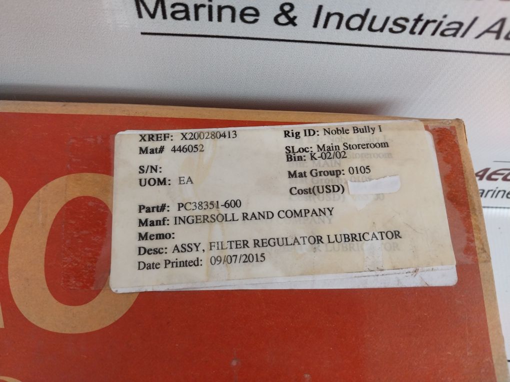 Aro C38351-600 Filter Regulator Lubricator F/R+L Combo 3/4"